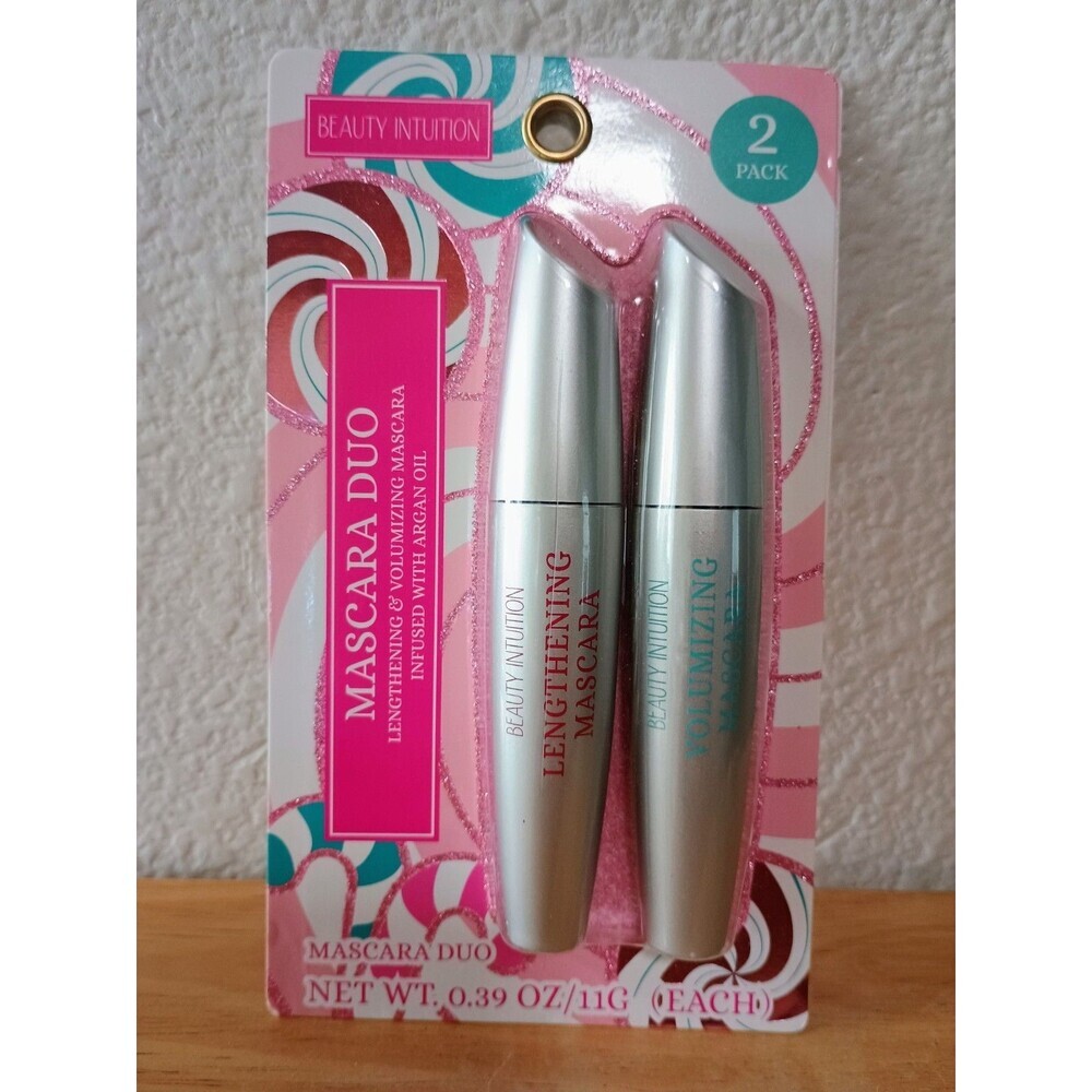 Beauty Intuition Mascara Duo Lengthening Mascara And Volumizing Mascara 2 Pack